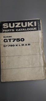 Originele Suzuki Part Manuals oldtimer te koop