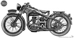 1934 Dresch Nationale 350cc oldtimer te koop