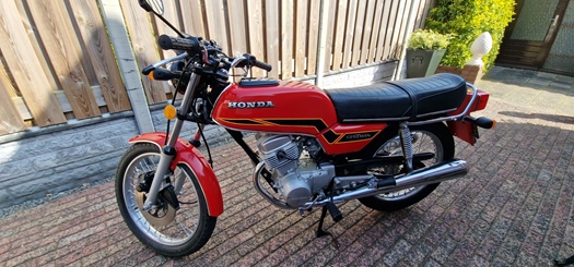 1977 Honda CB 125 twin oldtimer te koop
