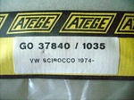 Tellerkabel voor VW Scirocco v.a. 1974
