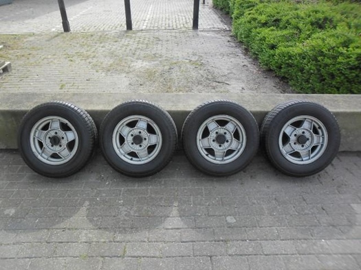 Set 14" ATS velgen met nieuwe banden te koop