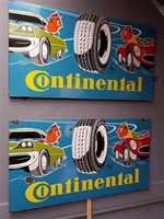 plaques émaillée / emailleborden / enamel signs oldtimer te koop