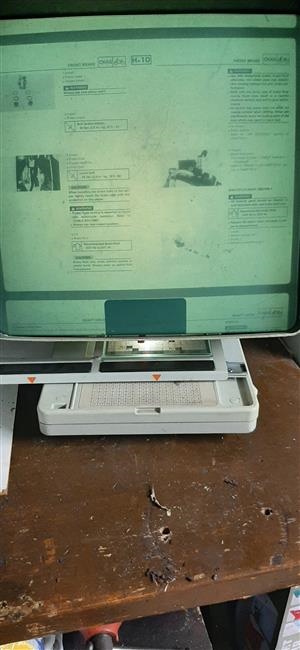 Microfiche Reader & Fiches te koop