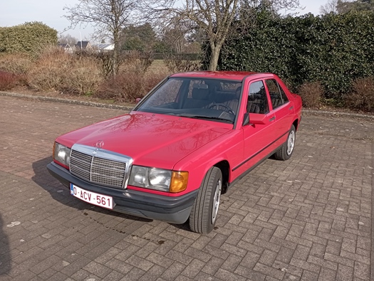 1985 Mercedes 190d oldtimer te koop