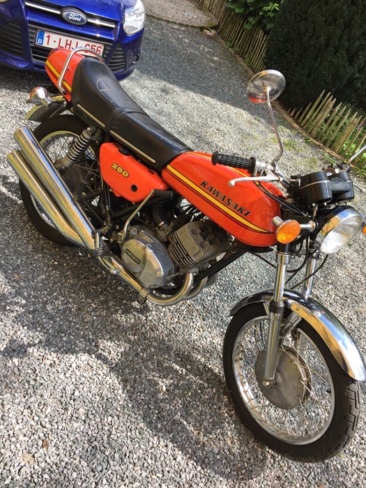 1973 Kawasaki S1A oldtimer te koop