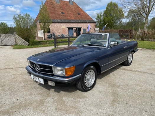 1985 Mercedes 280SL W107 oldtimer te koop