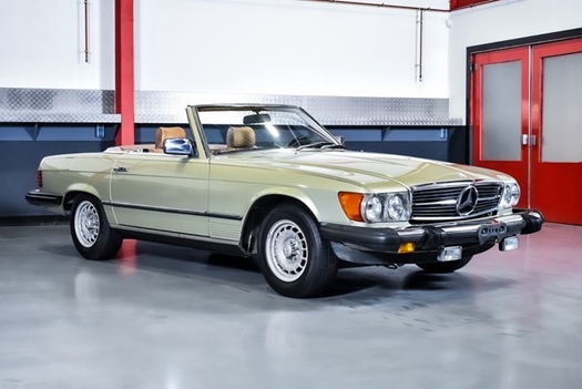 1984 Mercedes 380SL oldtimer te koop