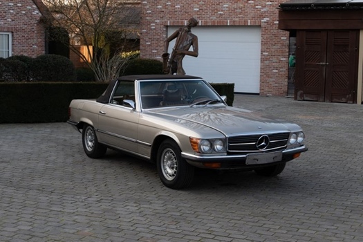 1972 Mercedes 350SL oldtimer te koop