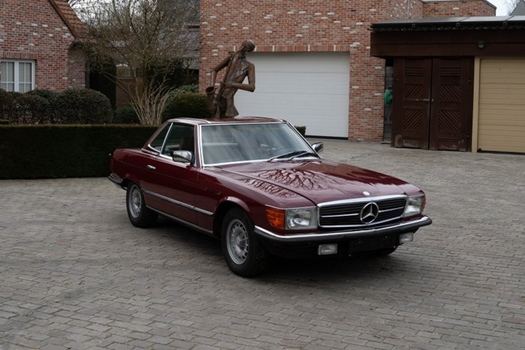 1985 Mercedes 380SL oldtimer te koop