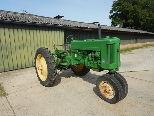 1953 John Deere 40T oldtimer tractor te koop