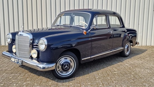 1959 Mercedes 180D PONTON oldtimer te koop