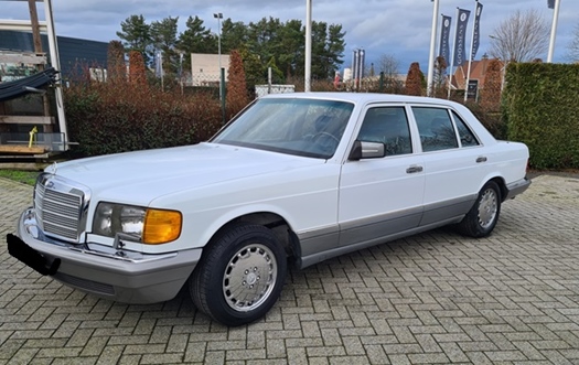 1986 Mercedes 560 sel oldtimer te koop