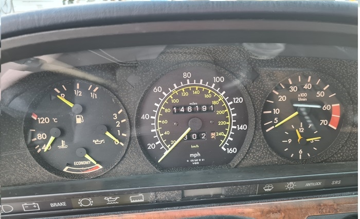 1986 Mercedes 560 sel oldtimer te koop