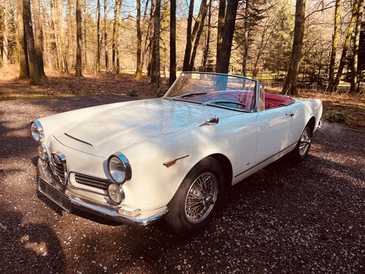 1965 Alfa Romeo 2600 spider oldtimer te koop