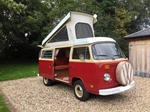 1977 Volkswagen T2b Westfalia camperbus oldtimer te koop