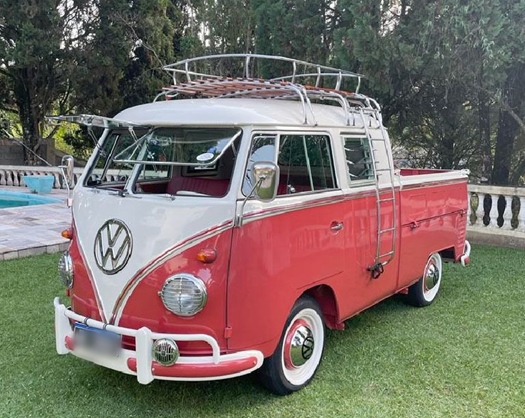 1962 Volkswagen VW T1 Splitwindow bus crew cab oldtimer te koop