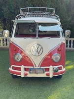 1962 Volkswagen VW T1 Splitwindow bus crew cab oldtimer te koop