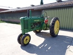 1947 John Deere B Styled  electric start oldtimer tractor te koop