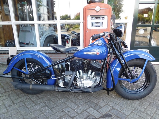 1947 Harley-Davidson u 1200 oldtimer motorfiets te koop