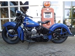 1947 Harley-Davidson u 1200 oldtimer motorfiets te koop