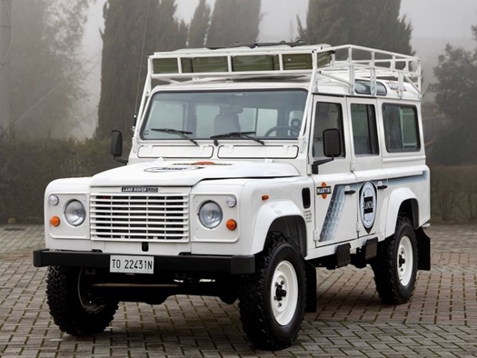 1989 Land Rover 110 'Martini' Safari ex Miki Biasion oldtimer te koop