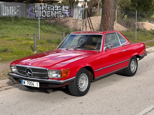 1972 Mercedes 350SL oldtimer te koop