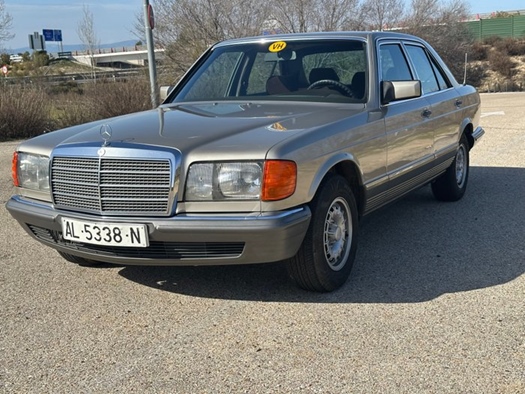 1985 Mercedes 500SE oldtimer te koop