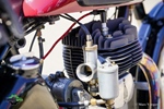 1954 BSA m21  600 oldtimer motorfiets te koop