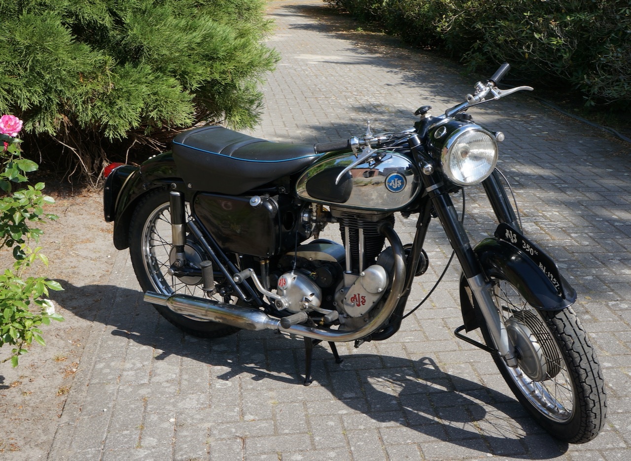 1957 AJS 16MS 350cc oldtimer motorfiets te koop