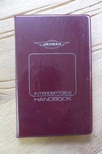 Jensen Interceptor III Handbook oldtimer te koop