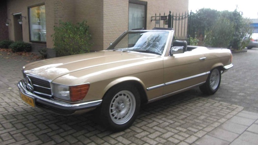 1984 Mercedes 500 sl oldtimer te koop