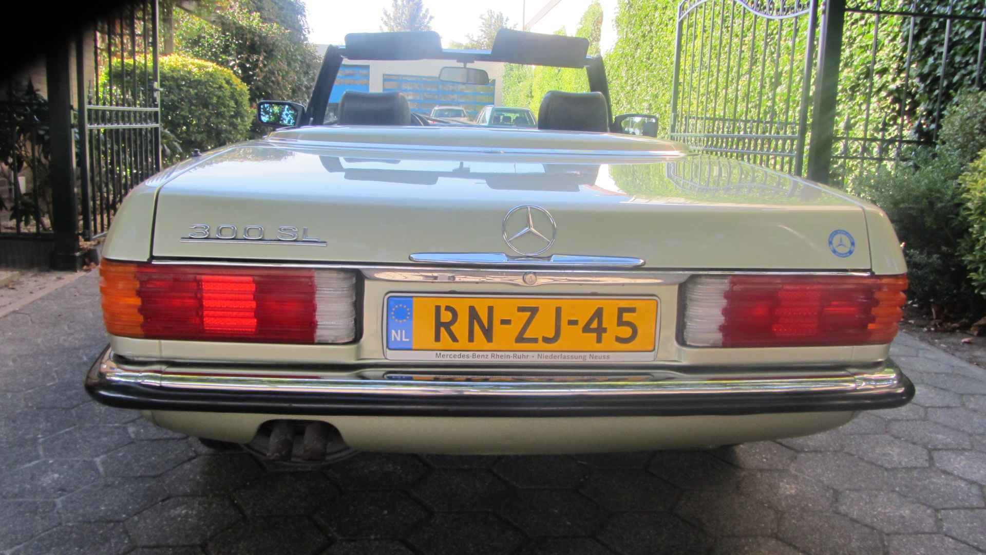 1986 Mercedes 300 sl oldtimer te koop