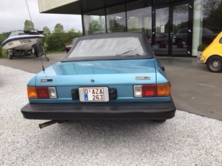 1981 Lancia Beta  Spider oldtimer te koop