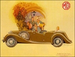 1938 MG SA Charlesworth cabrio 4 deurs oldtimer te koop