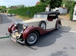 1938 MG SA Charlesworth cabrio 4 deurs oldtimer te koop