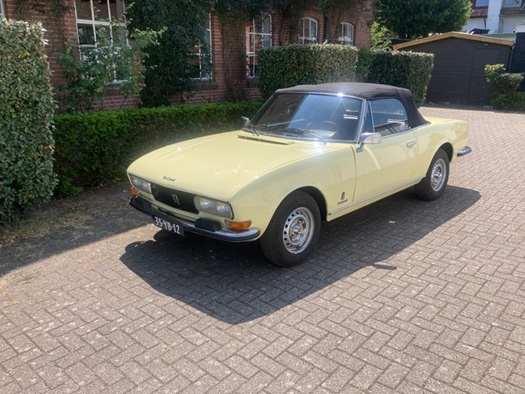 1975 Peugeot 504 cabriolet V6 oldtimer te koop