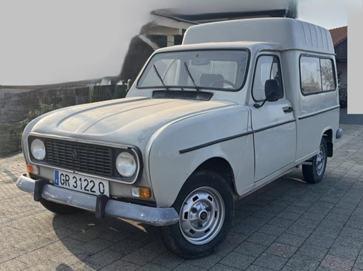 1987 Renault R4 F6 Kastenwagen oldtimer te koop