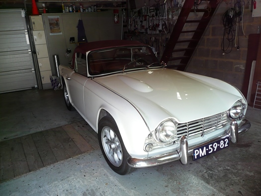 1963 Triumph tr 4 oldtimer te koop