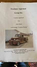 1939 Dodge Puck up oldtimer te koop