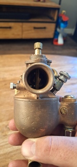 +/- 1910 Schebler DL FOR carburateur Harley/Indian oldtimer te koop