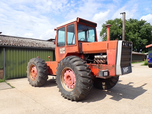 1973 Massey Ferguson MF 1800 Caterpillar V-8 oldtimer tractor te koop