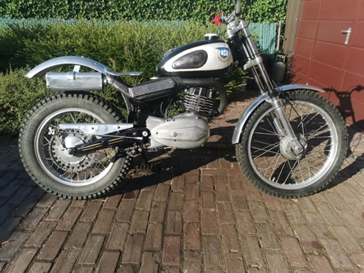 1956 NSU lux  Pre 65 trial oldtimer motorfiets te koop