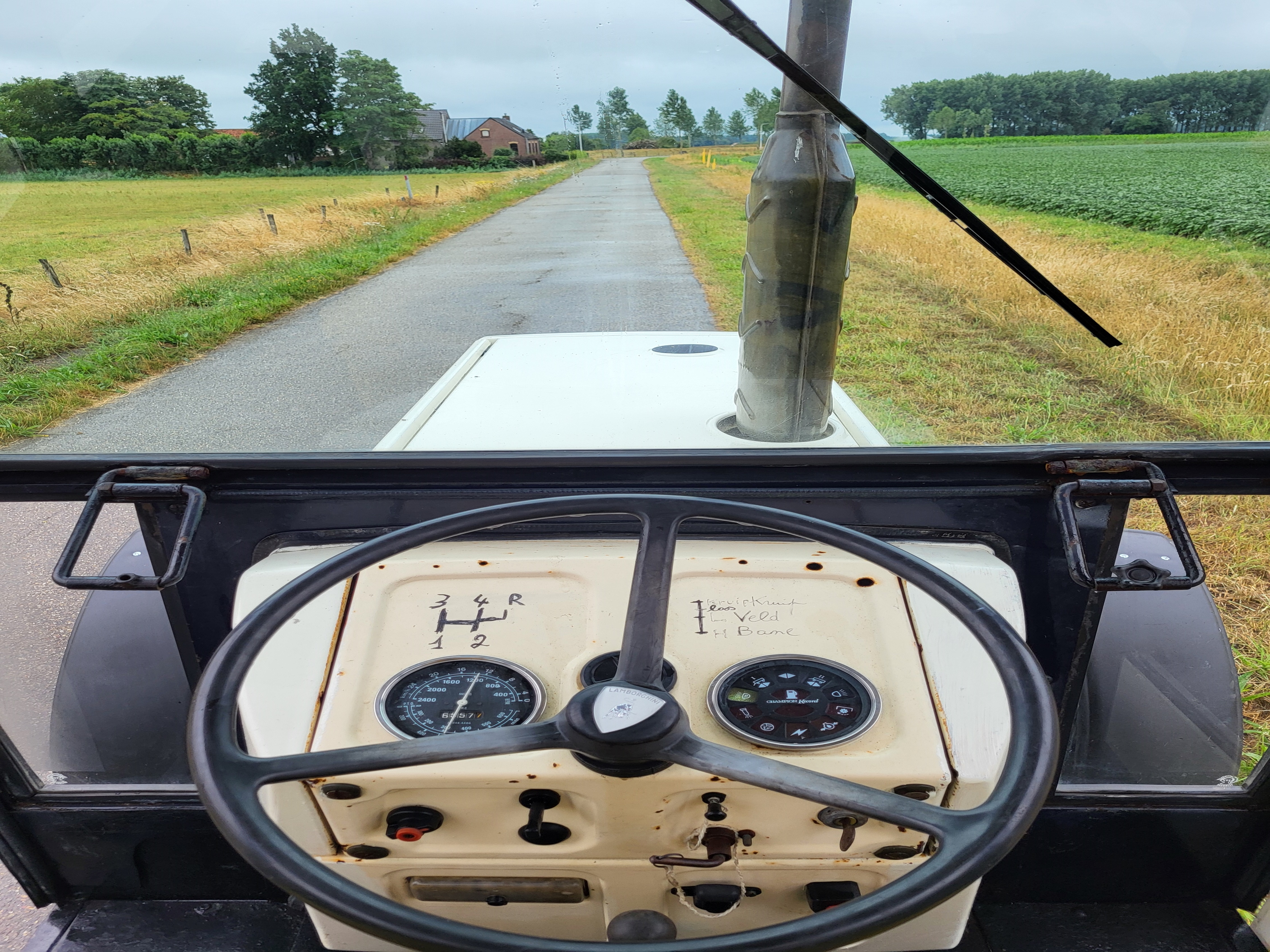 1984 Lamborghini r 654 dt oldtimer tractor te koop