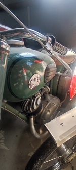 Gillet oldtimer motorfiets te koop