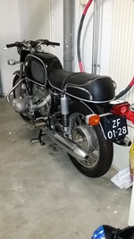 1969 BMW R60/5 oldtimer motorfiets te koop