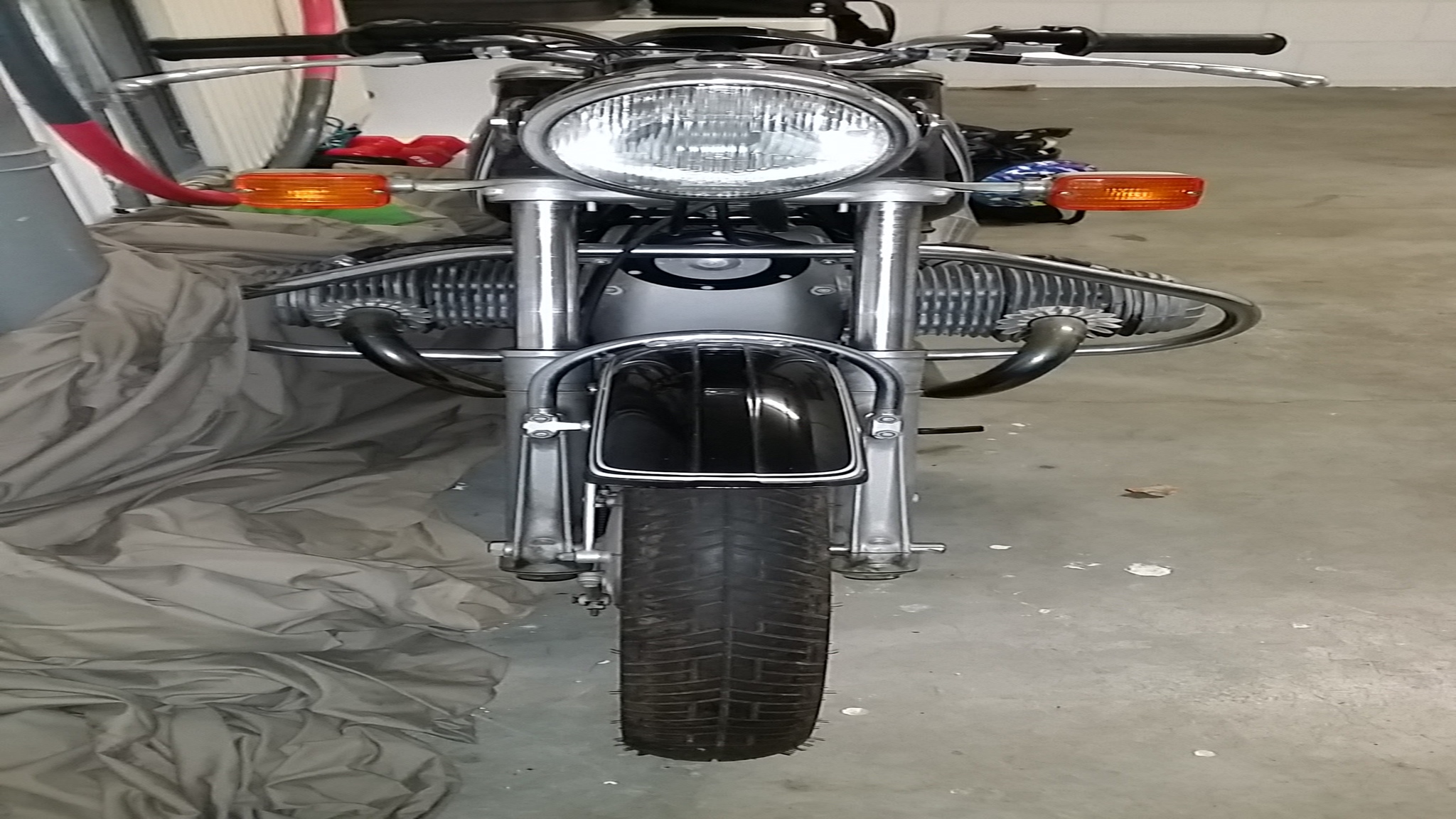 1969 BMW R60/5 oldtimer motorfiets te koop