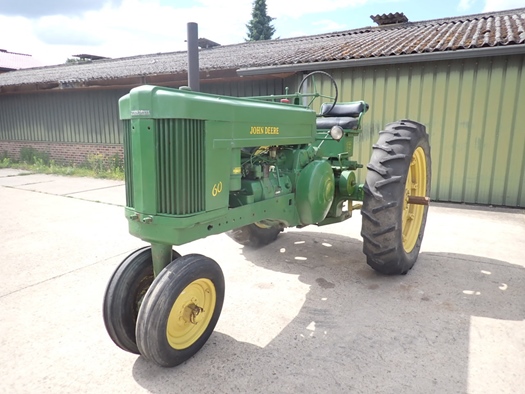 1952 John Deere 60 oldtimer tractor te koop