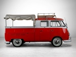 1962 Volkswagen T1 split window bus crew cab oldtimer te koop