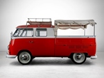 1962 Volkswagen T1 split window bus crew cab oldtimer te koop