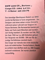 1964 BMW 3200 cs oldtimer te koop